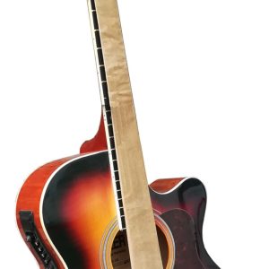 Akusticna ozvucena gitara sunburst boja